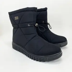 Ботинки женские утепленные 42р 27см, Женские черние зимние галоши