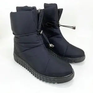 Ботинки женские утепленные черные 41р 26,5см, Бурки бабуши женские войлок, Женские ботинки из нейлона