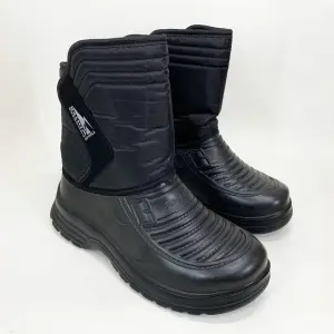 Сапоги мужские черные утепленные 41р 25см Осенние резиновые сапоги для леса