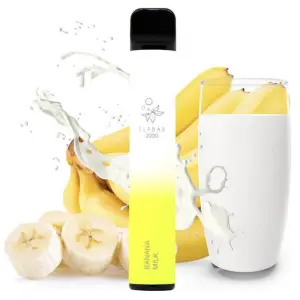 Elf Bar 2000. Банановое Молоко (Banana Milk)