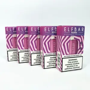 Elf Bar RI3000 5%. Арбуз Киви Ягоды (Watermelon Kiwi Berry Ice)
