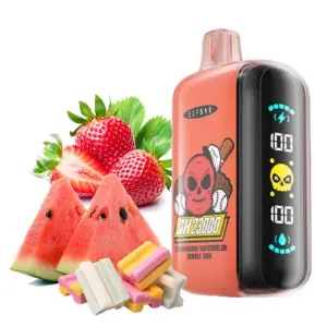 ELF BAR GH 23000 5%. Клубнично-арбузная жевательная резинка (Strawberry Watermelon Bubble Gum)