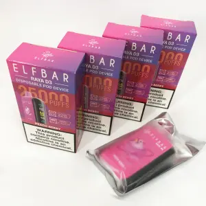 Elf Bar Raya D3 25000. Персик Ягоды (Peach Berry)