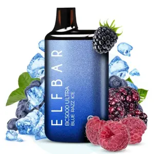Elf Bar BC5000 Ultra. Синяя Малина Лимонад (Blue Razz Ice)