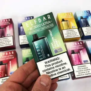 Elf Bar BC5000 Ultra. Киви Драконий фрукт Ягода (Kiwi Dragon Fruit Berry)