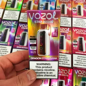 Vozol Star 20000. Питая Клубника Банан (Dragon Strawnana)