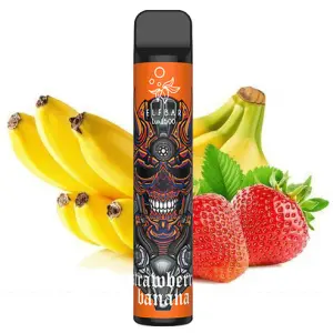 Elf Bar LUX 1500. Клубника Банан (Strawberry Banana)