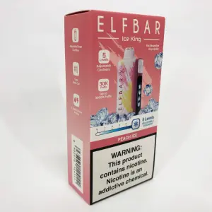 Elf Bar Ice King 30000. Персик (Peach Ice)