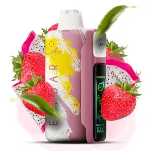 Elf Bar Nic King 30000. Кислая Клубника Драгонфрут (Sour Strawberry Dragonfruit)