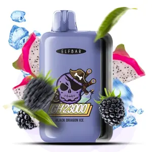 ELF BAR GH 23000 5%. Черный Дракон (Black Dragon Ice)