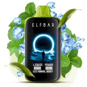 Elf Bar Moon Night 40000. Мята (Miami Mint)