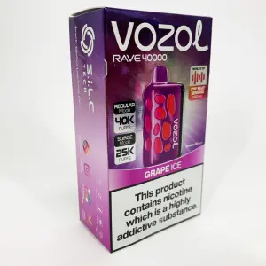 Vozol Rave 40000. Виноград (Grape Ice)