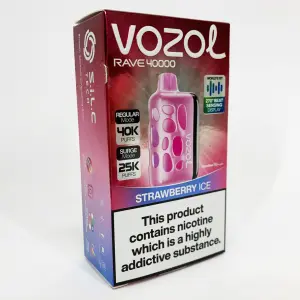 Vozol Rave 40000. Клубника (Strawberry Ice)