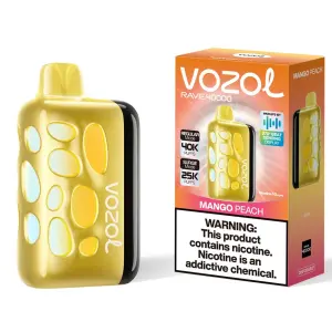 Vozol Rave 40000. Манго Персик (Mango Peach)