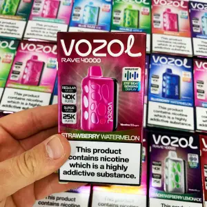 Vozol Rave 40000. Клубника Арбуз (Strawberry Watermelon)