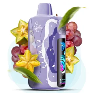 Elf Bar Lush King Pro 40000 Звездный фрукт Виноград (Starfruit Grape)